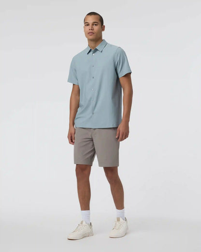 Short Sleeve Manhattan Button Down