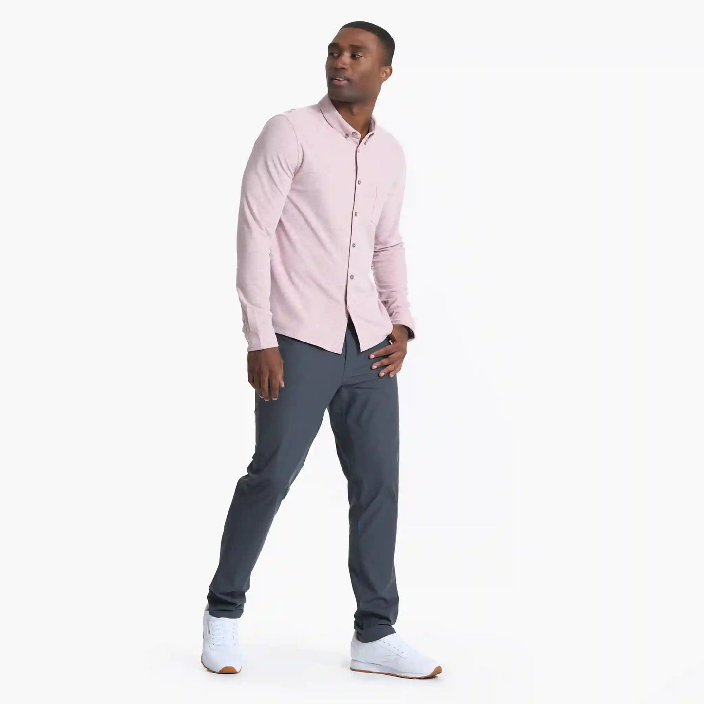 Long Sleeve Ace Button Down