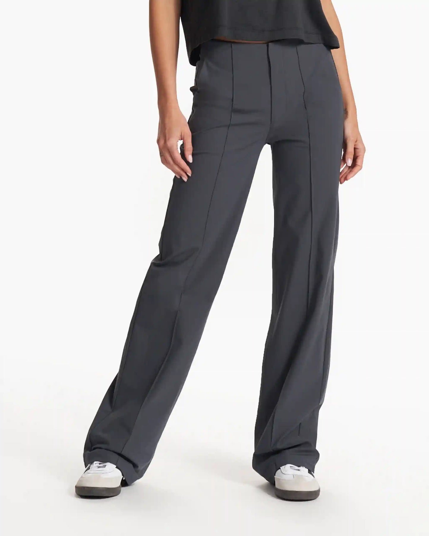Womens Vuori Meta™ Wideleg Pant - Long