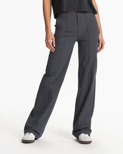 Womens Vuori Meta™ Wideleg Pant - Long