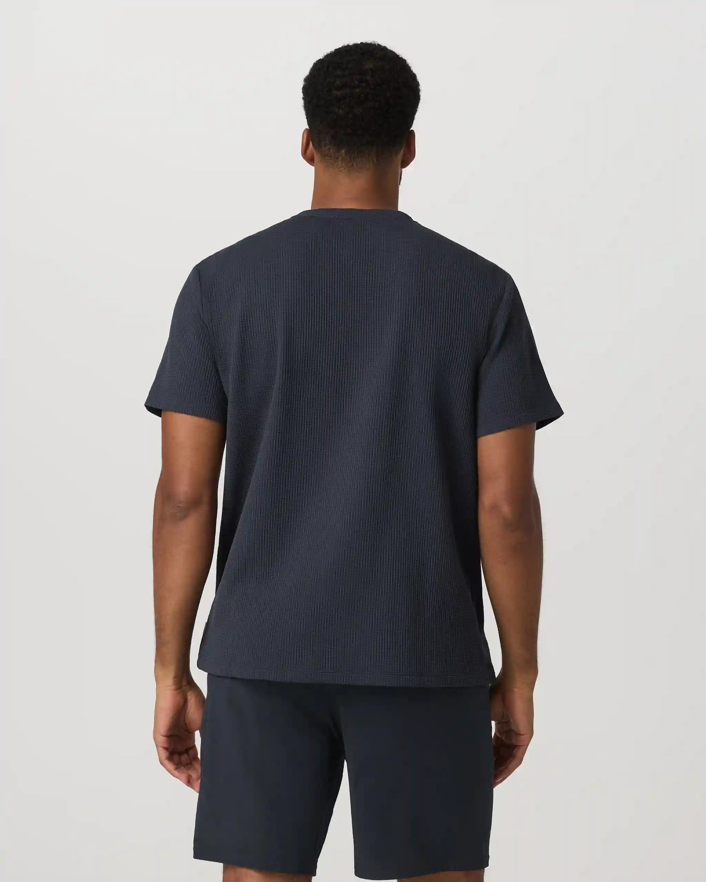 Short Sleeve Lightweight Tech Waffle Tee - Relaxed Fit
