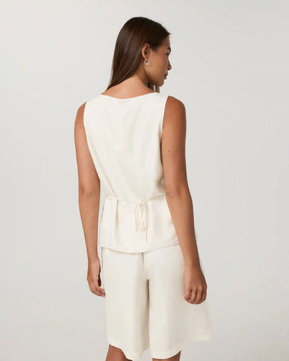 Trestles Twill Button Down Tank
