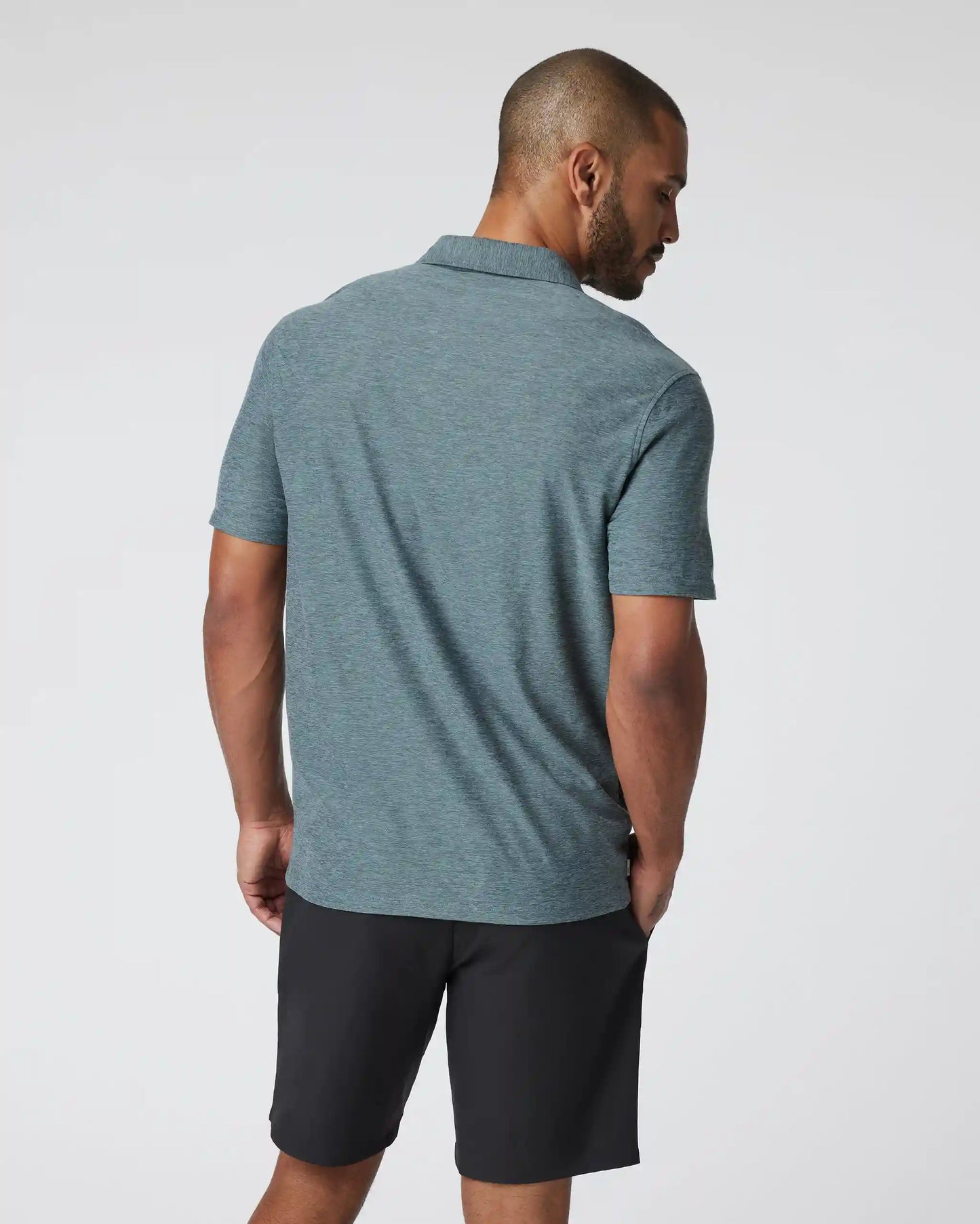 Short Sleeve Strato Button Down