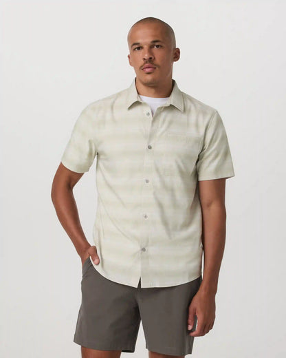 Short Sleeve Plaid Button Down Shirt