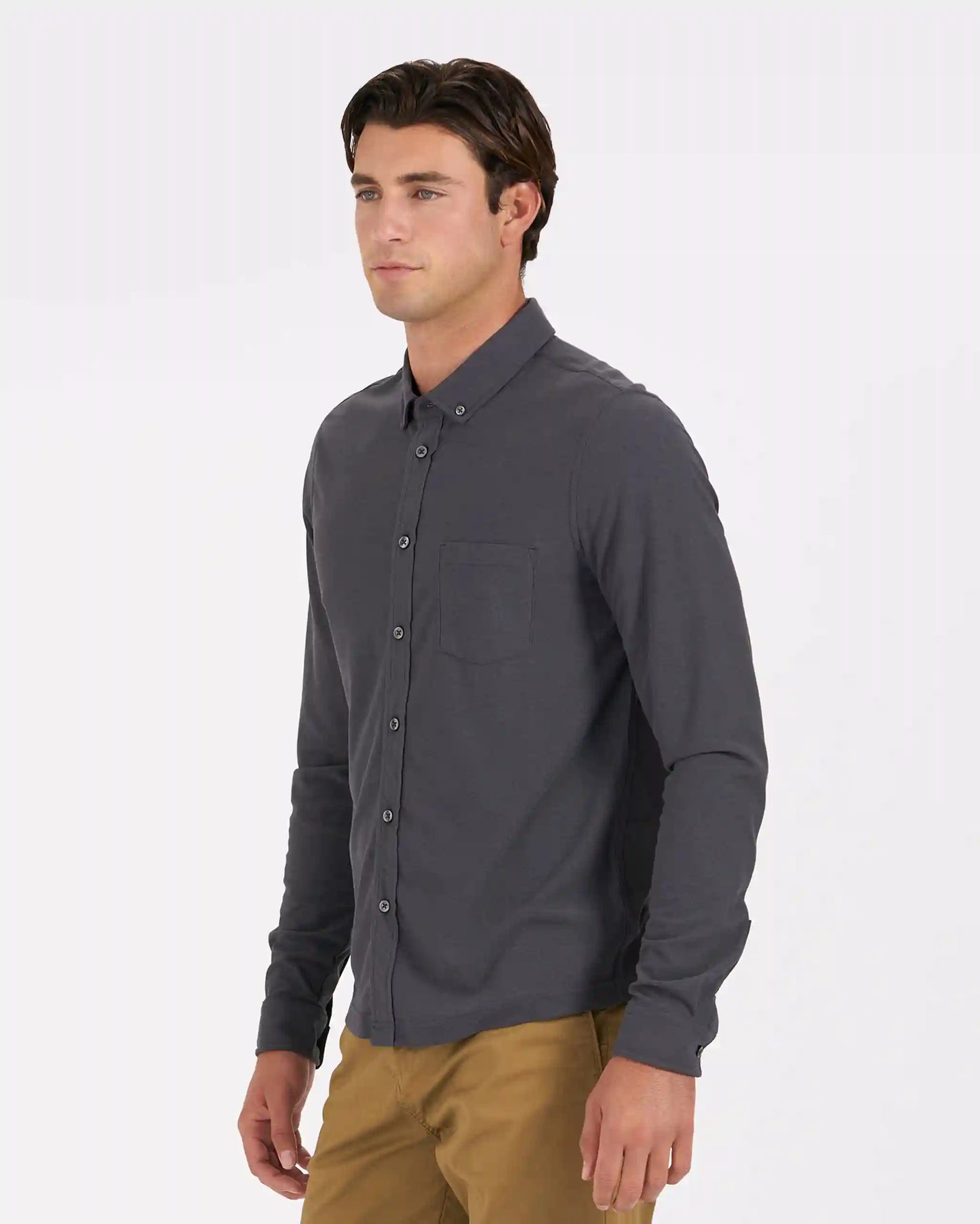 Long Sleeve Ace Button-Down
