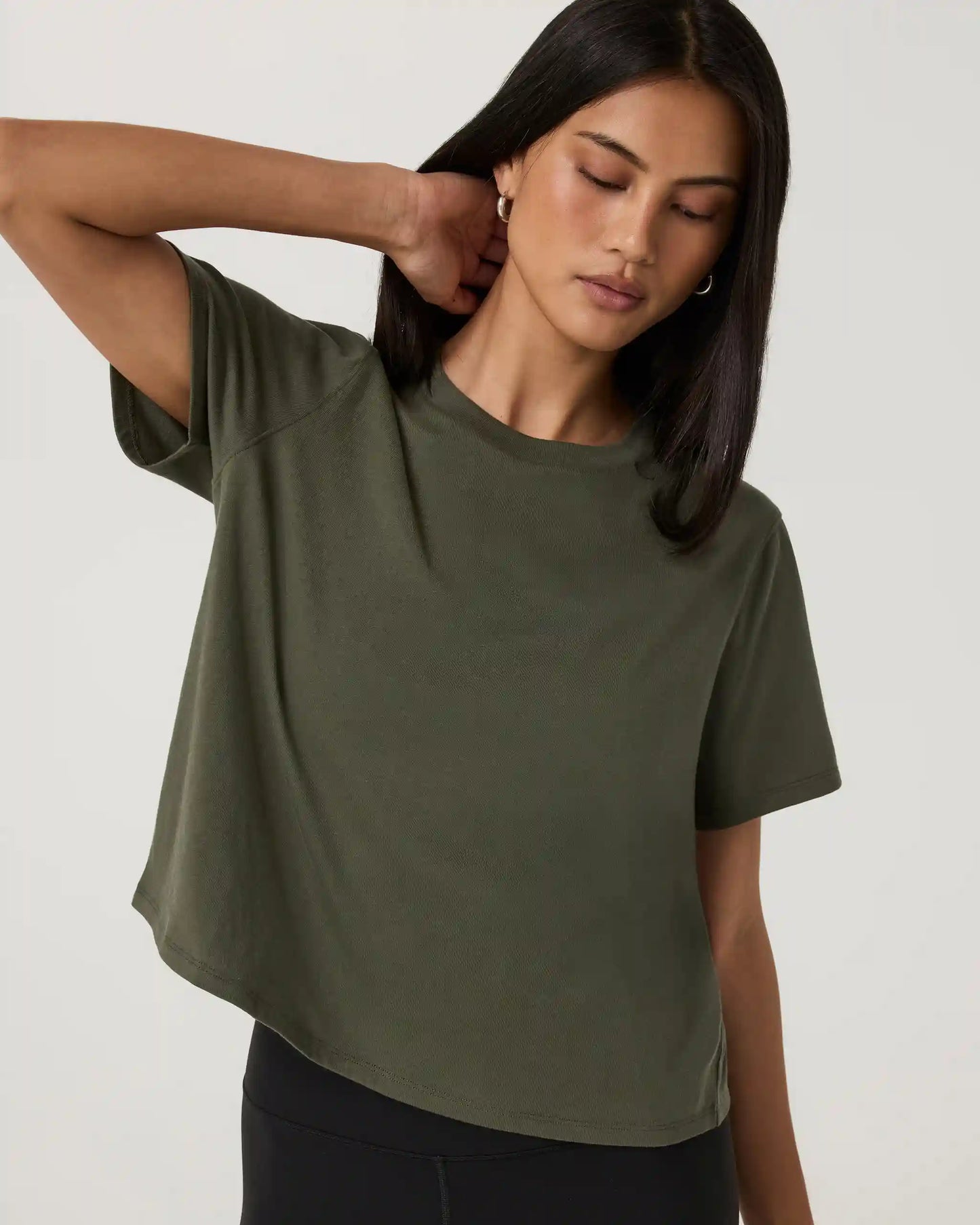 Short Sleeve Heavyweight Cotton Relaxed Tee