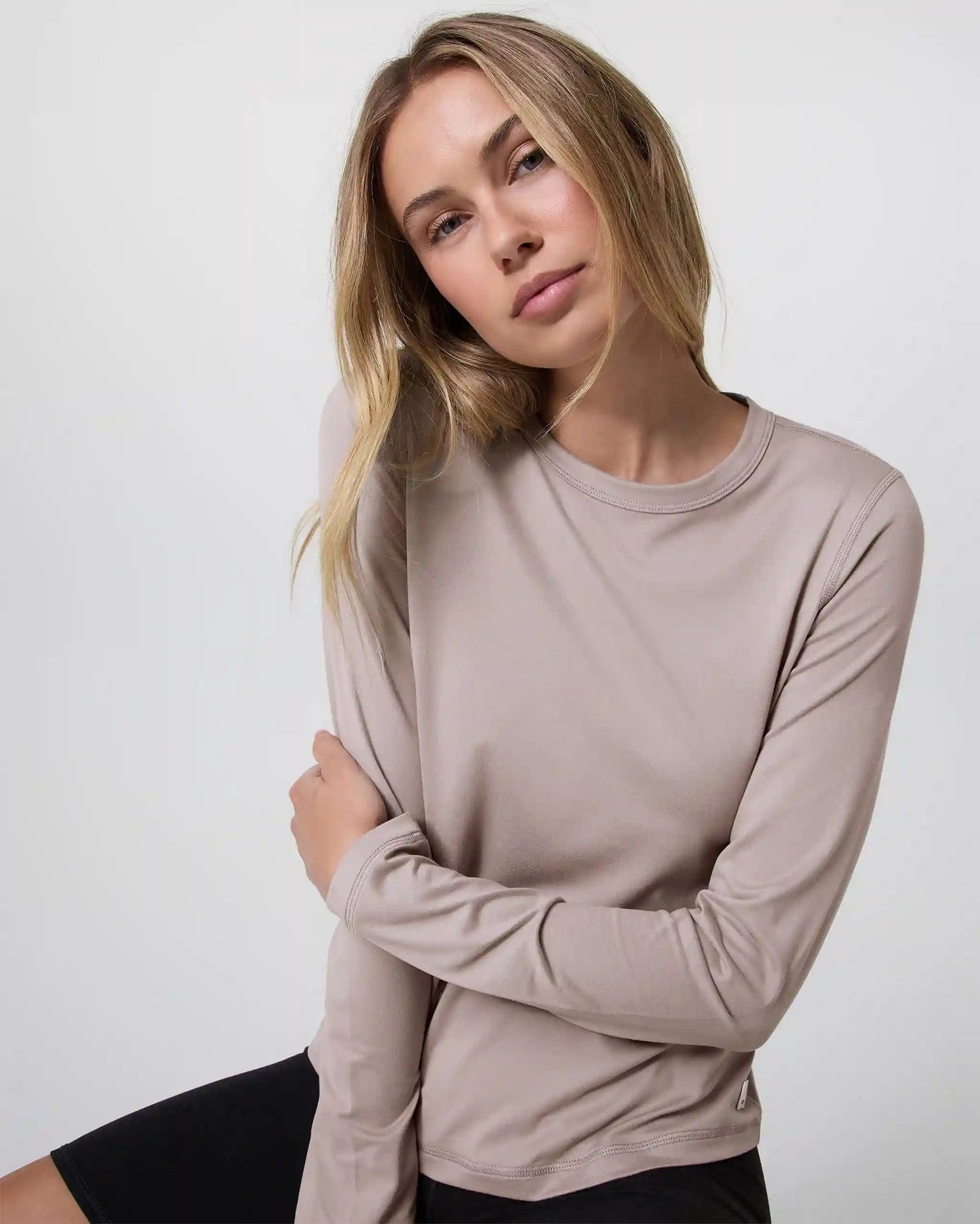 Long Sleeve Lux Crew Tee