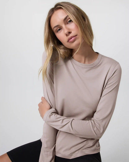 Long Sleeve Lux Crew Tee