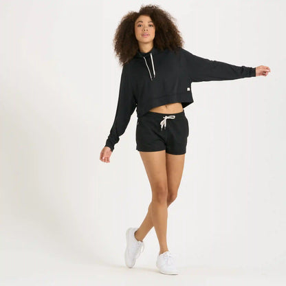 Halo Crop Funnel Neck