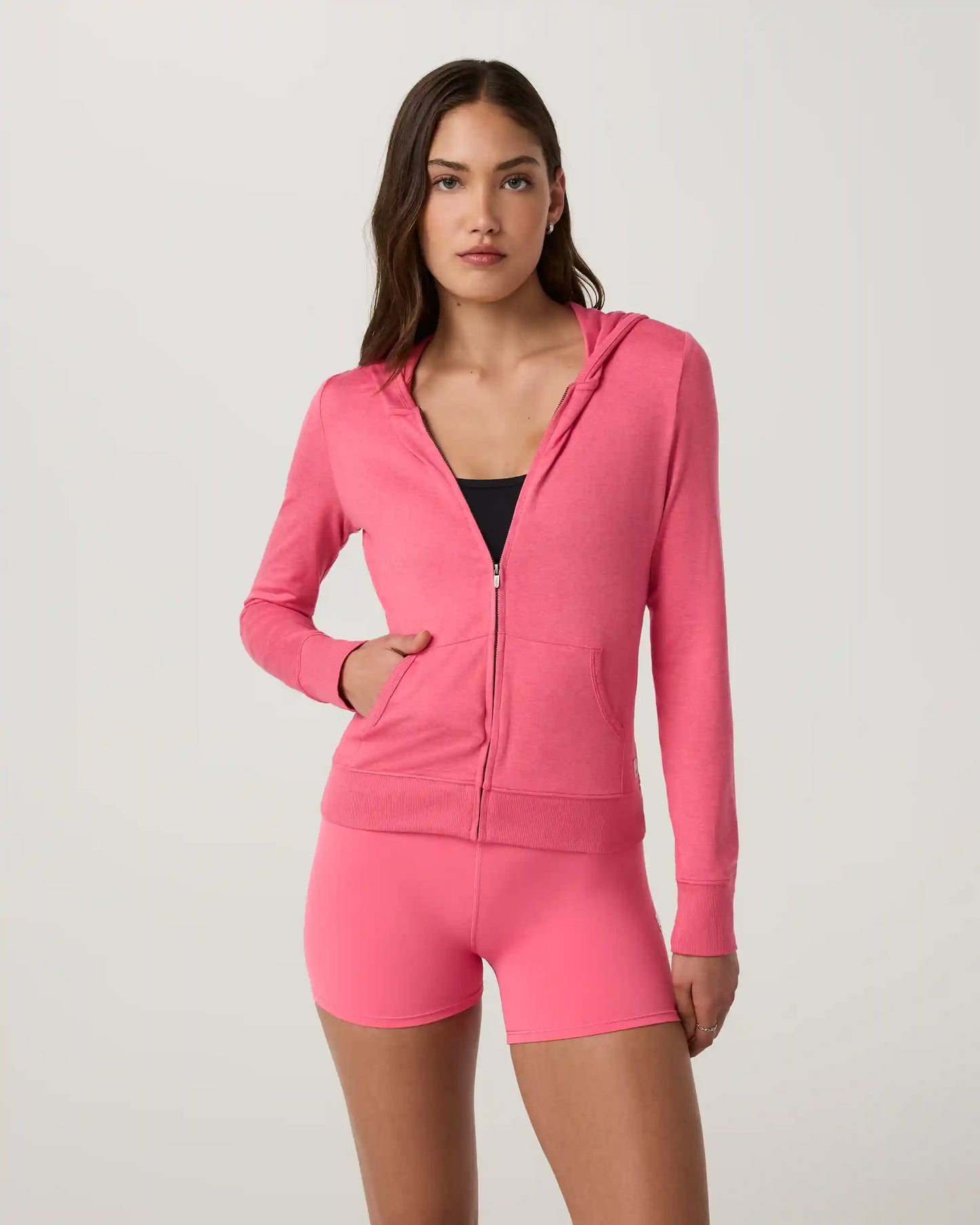 Halo Mini Full Zip Hoodie - Long