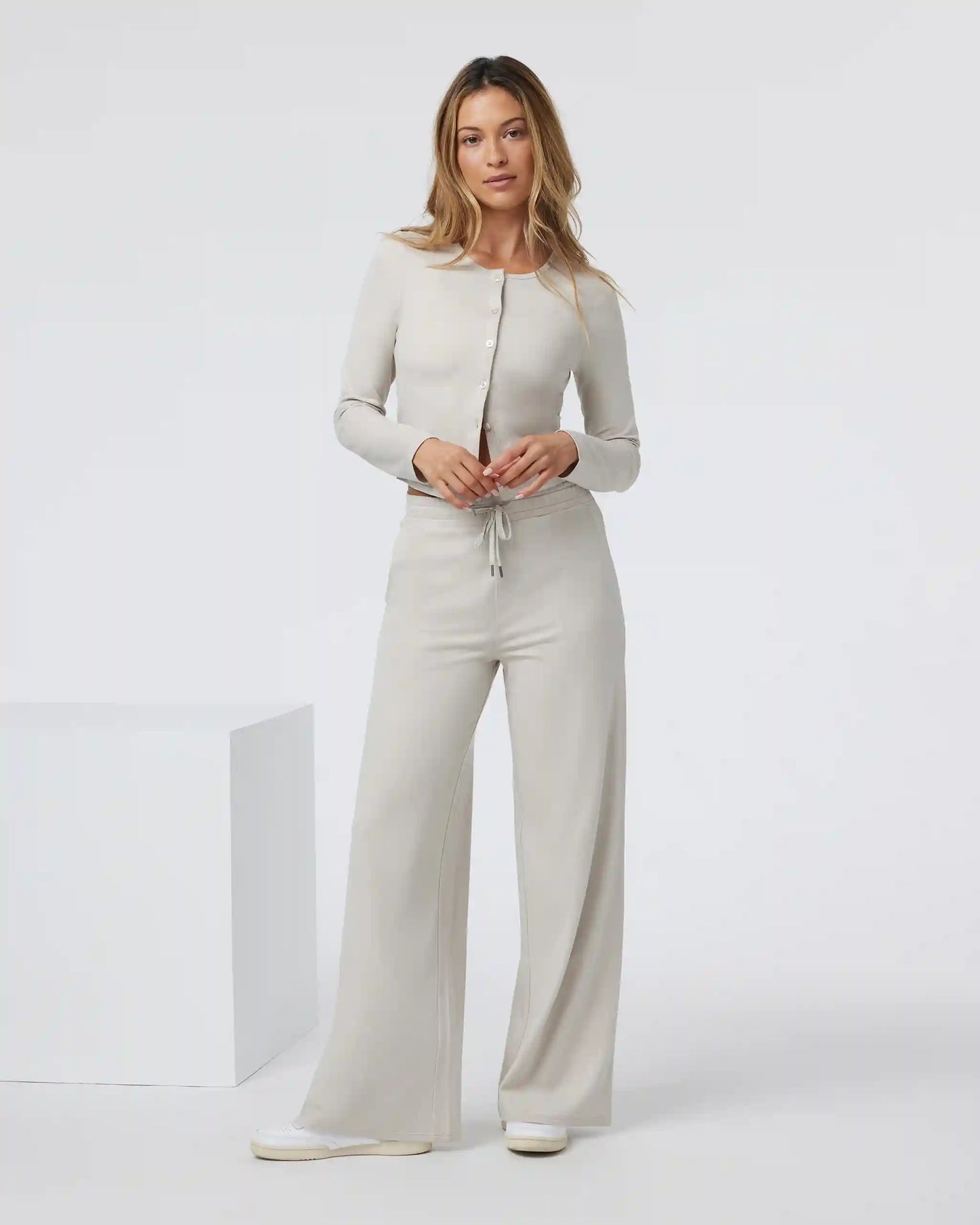 Halo Essential Wideleg Pant - Long
