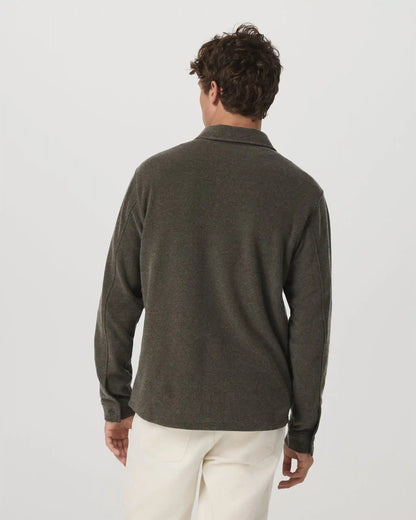 Beach Fleece Shirt Jacket