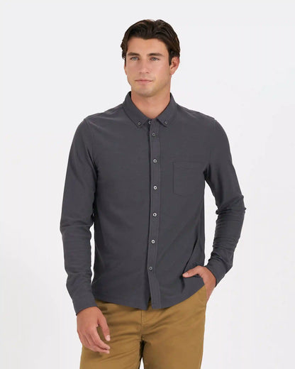 Long Sleeve Ace Button-Down