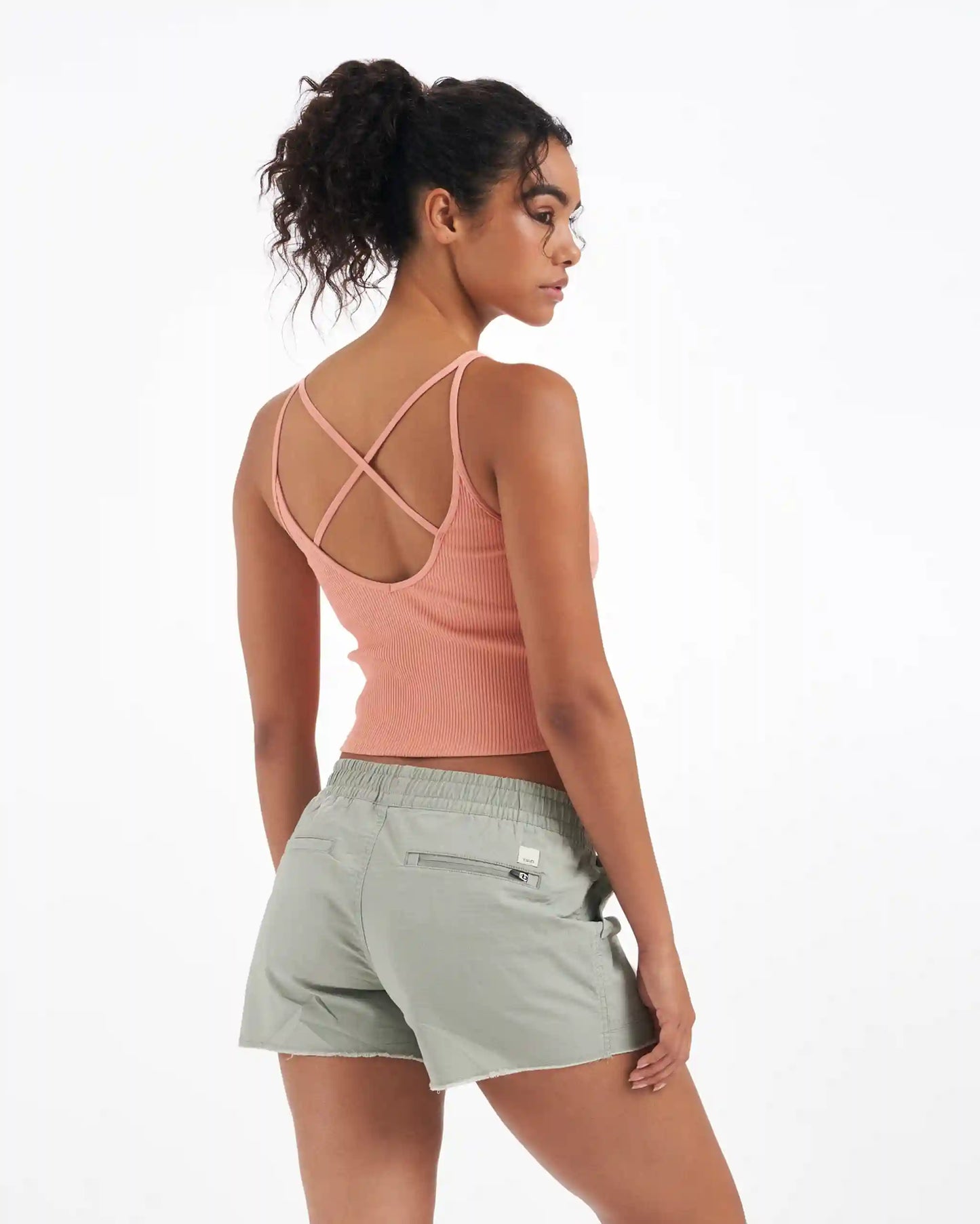 Rib Crop Tank