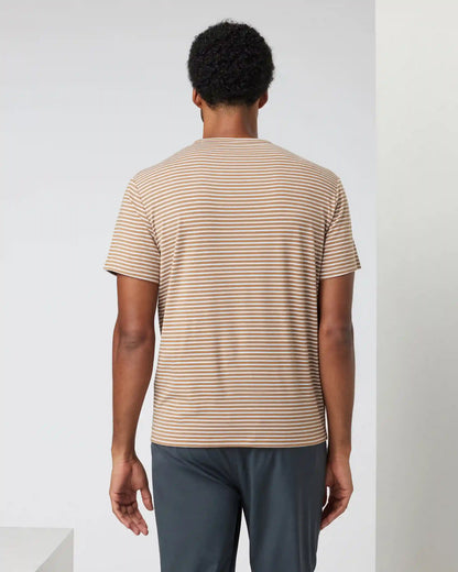 Short Sleeve Current Stripe Tee