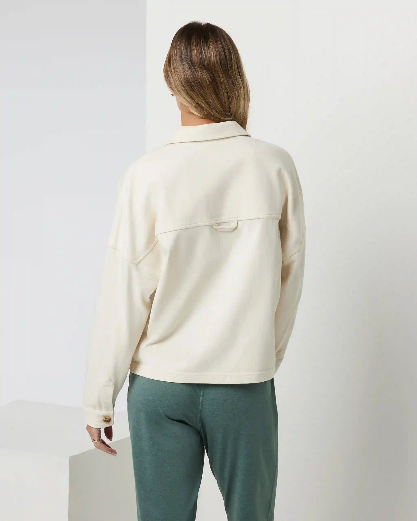Mackenzie Cropped Shirt Jacket
