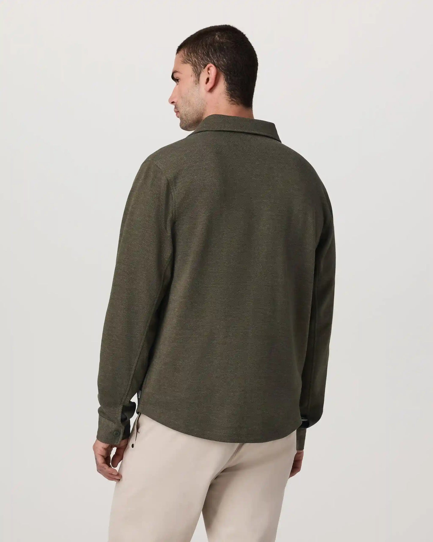 Long Sleeve Jeffreys Button Down Overshirt