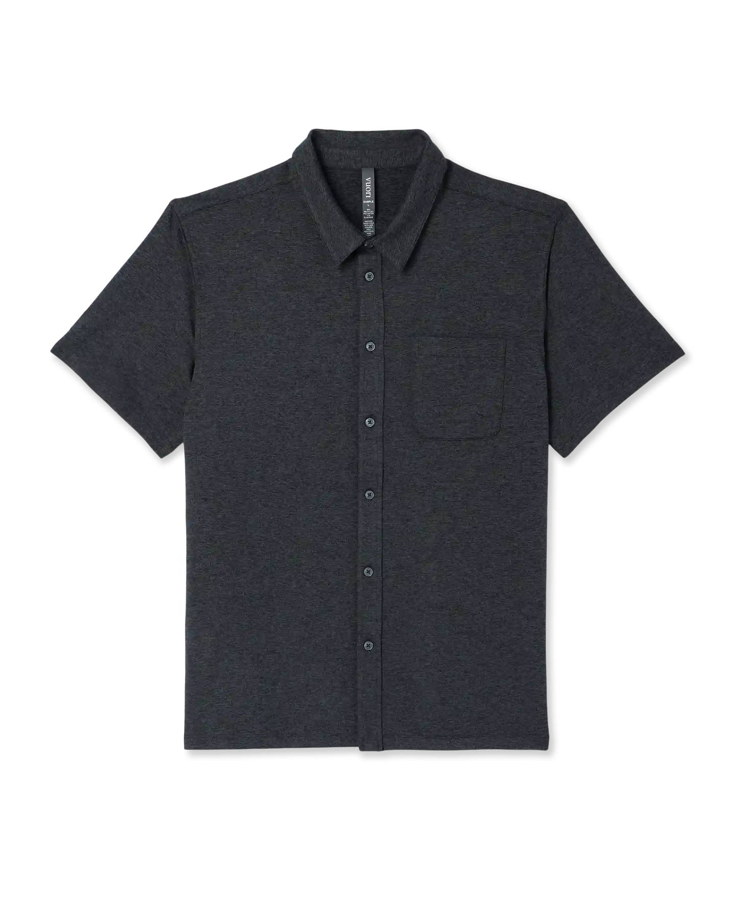 Short Sleeve Ponto Button Down Shirt