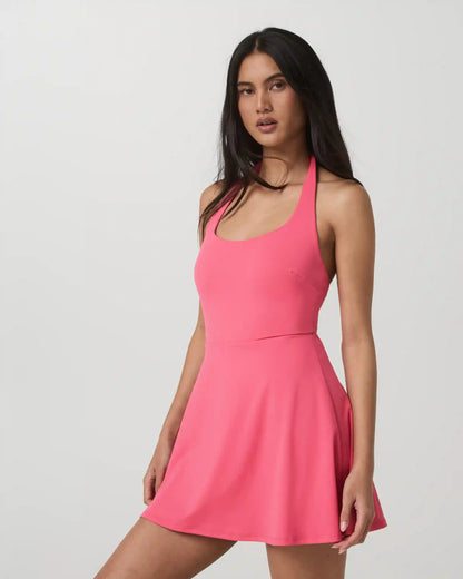 Tiebreak Halter Dress