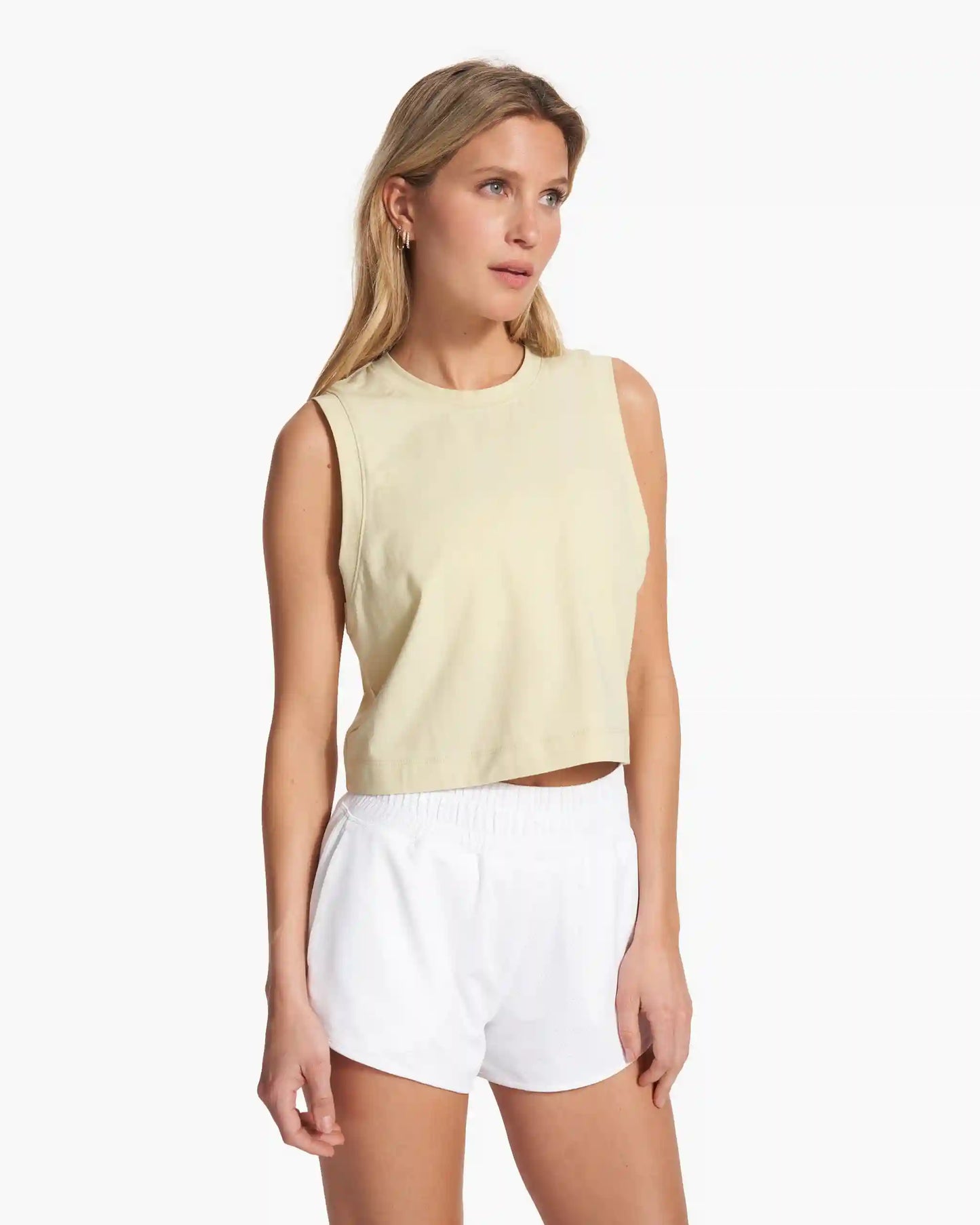Feather Crop Tank