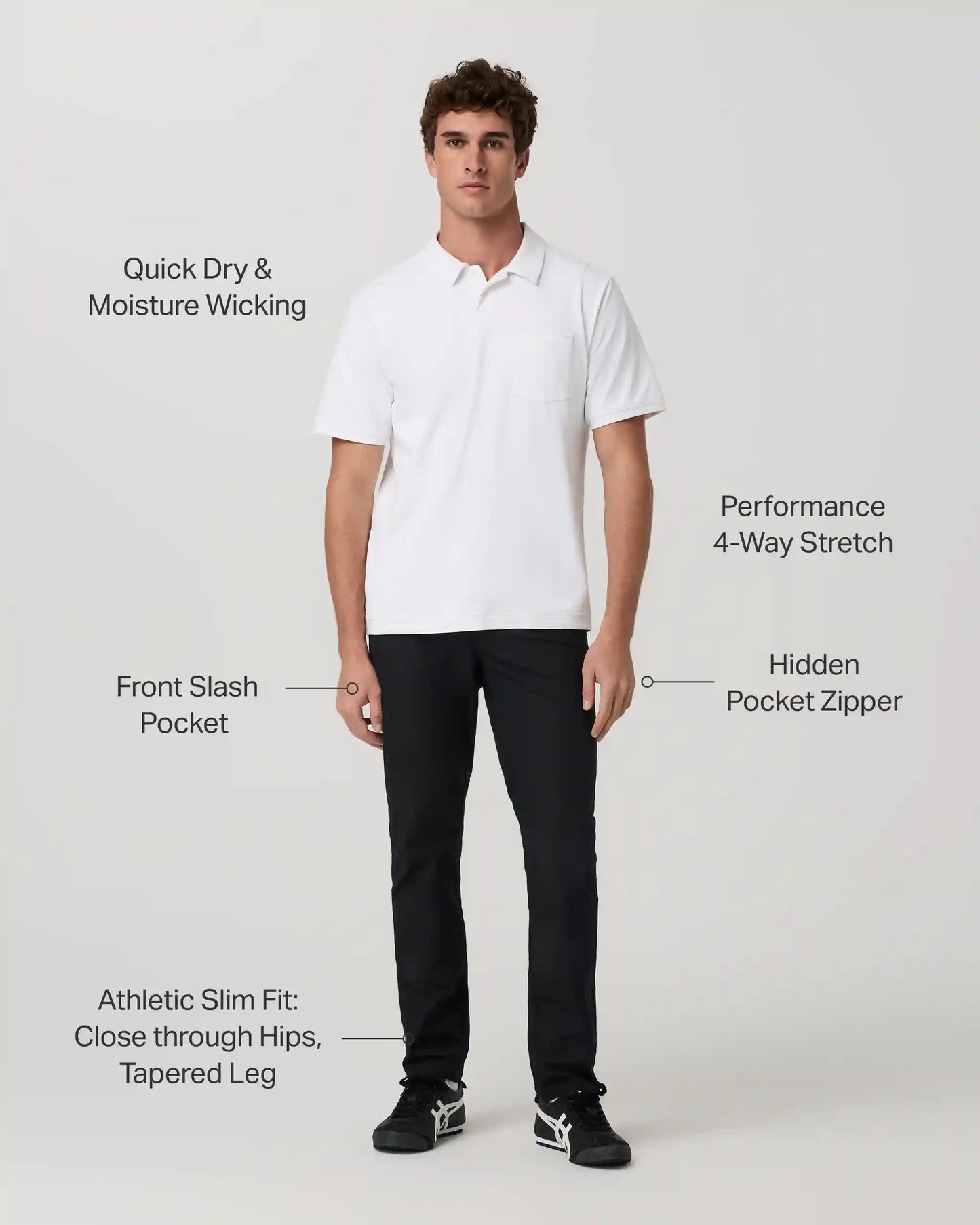 Vuori Meta™ Trouser Athletic Slim Fit 30"