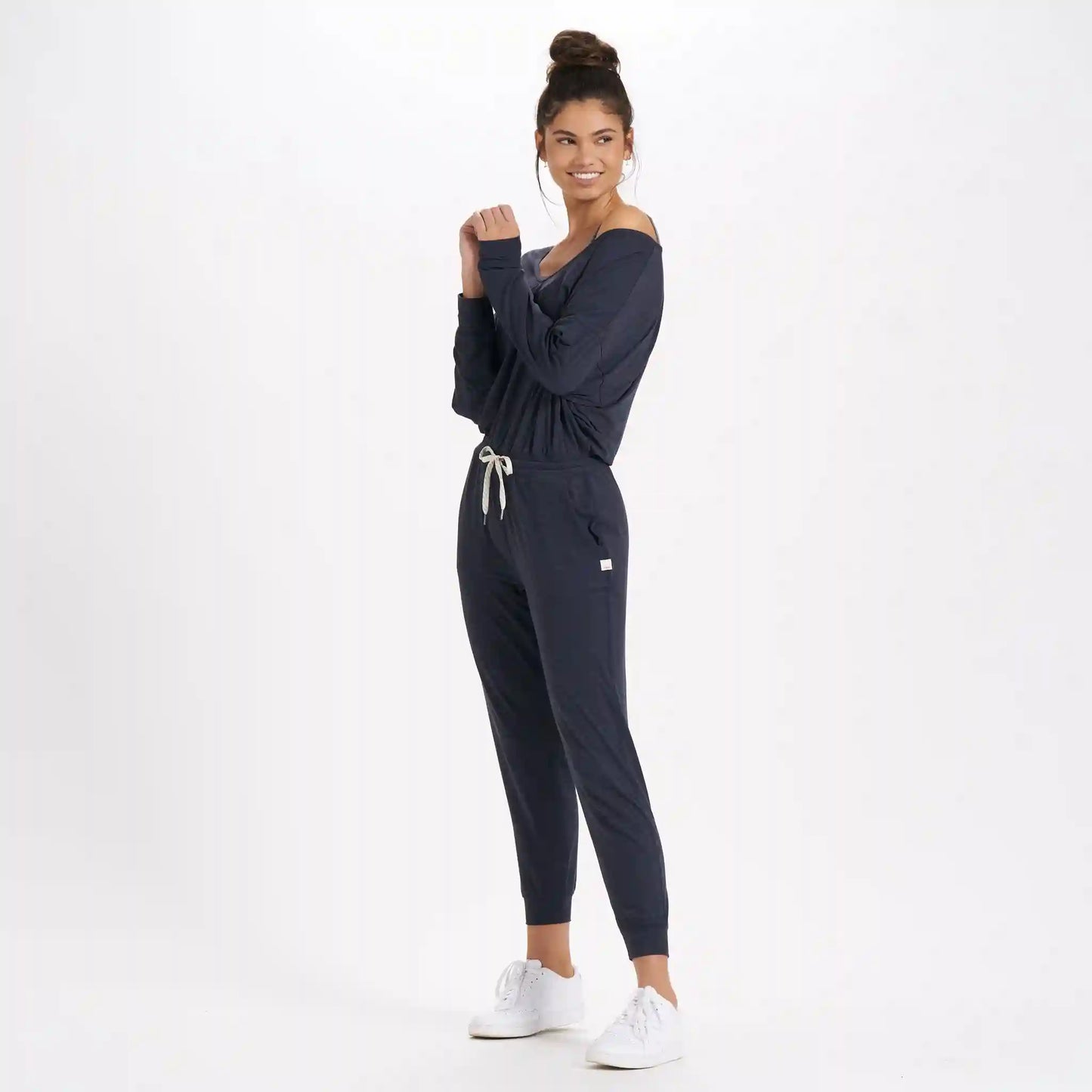 Long-Sleeve Lux Jumpsuit