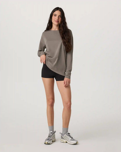 Long-Sleeve Feather Tee