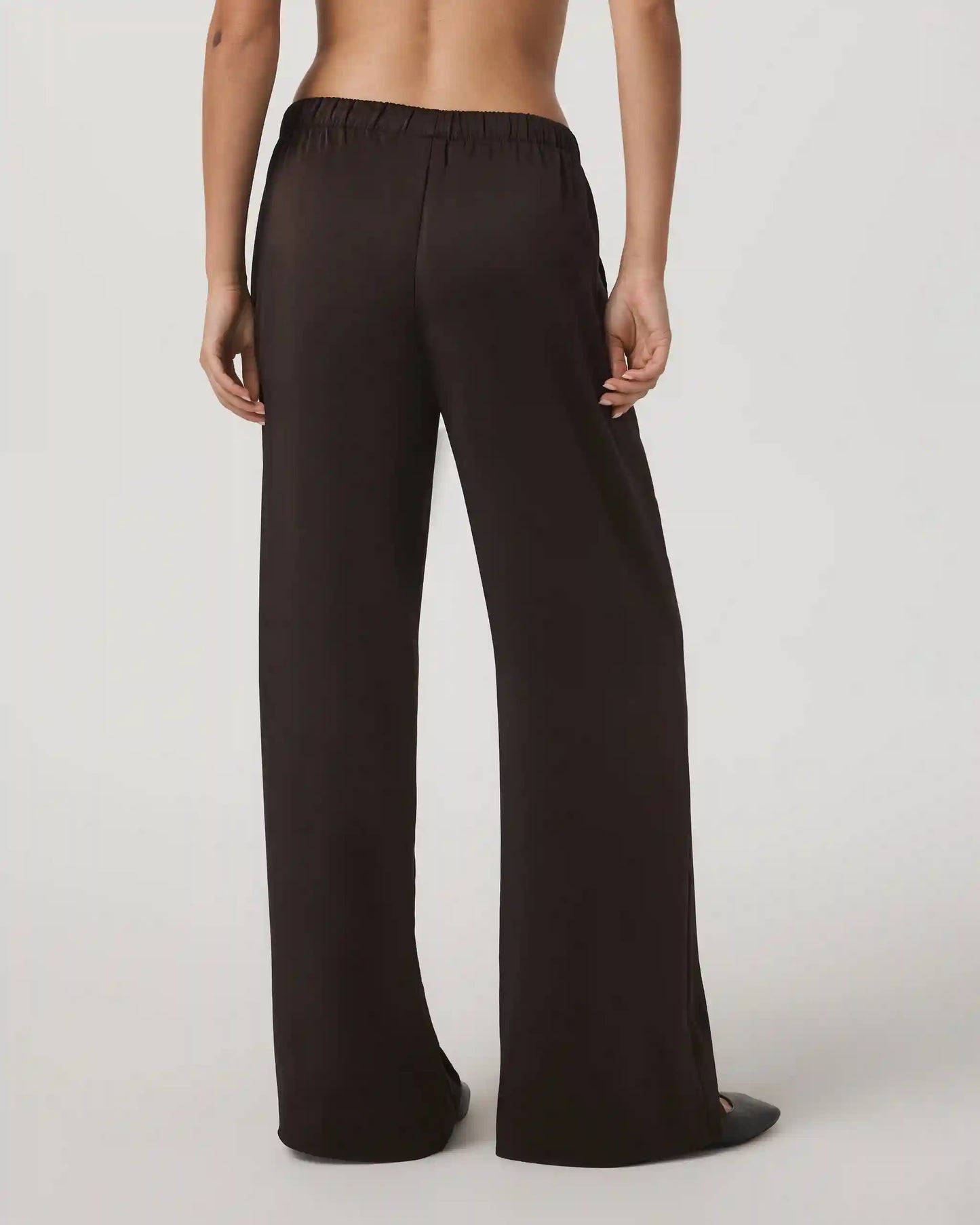 Nova Satin Wideleg Pant