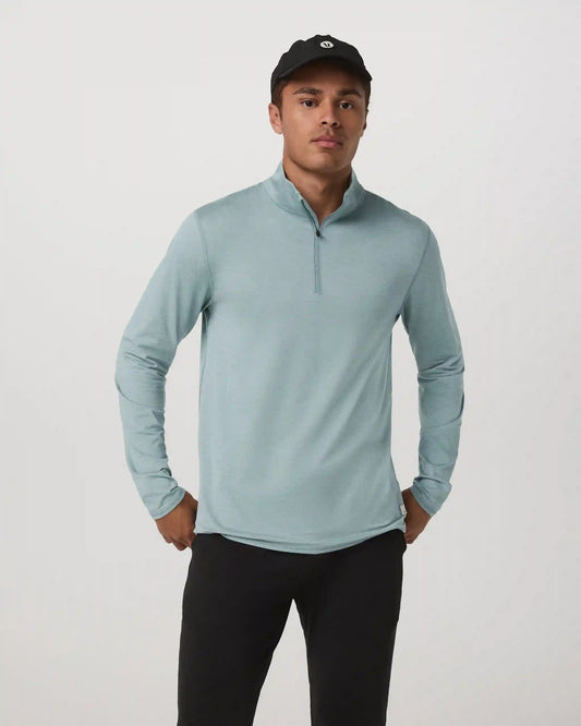 Ponto Half Zip Mock Neck