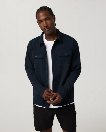 Tech Waffle Shirt Jacket