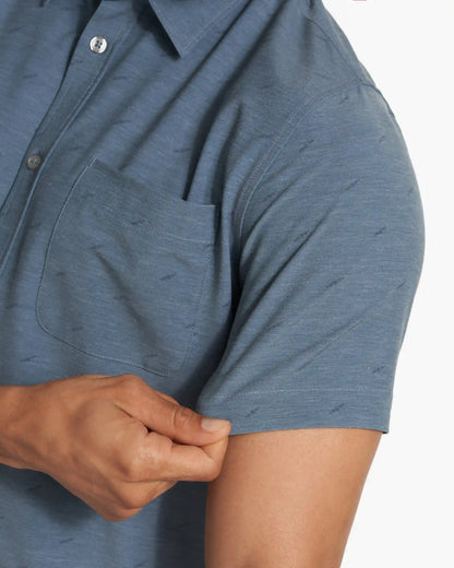 Short Sleeve Bridge Button Down