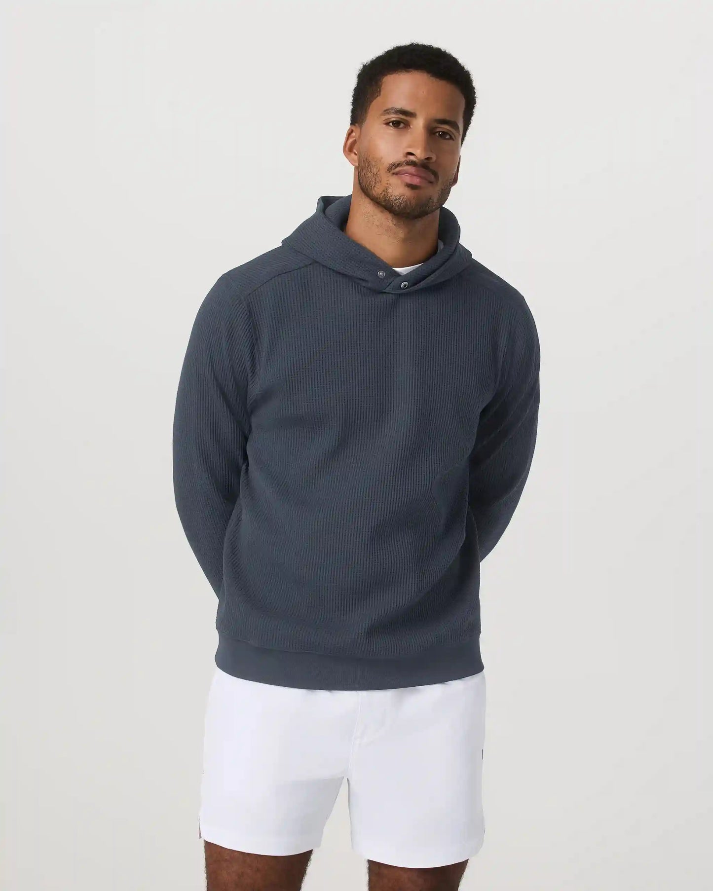 Tech Waffle Pullover Hoodie