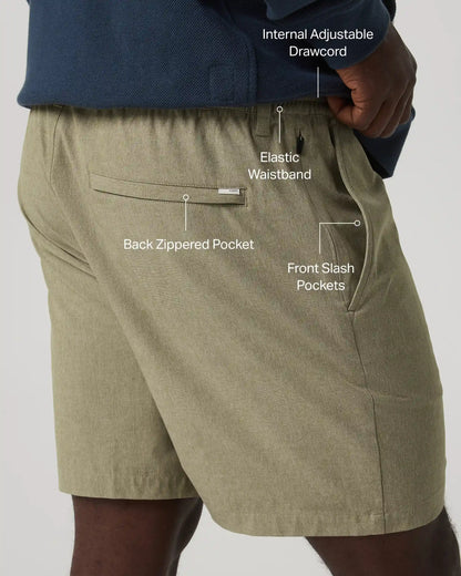 Aim Elastic Waist Short 7"