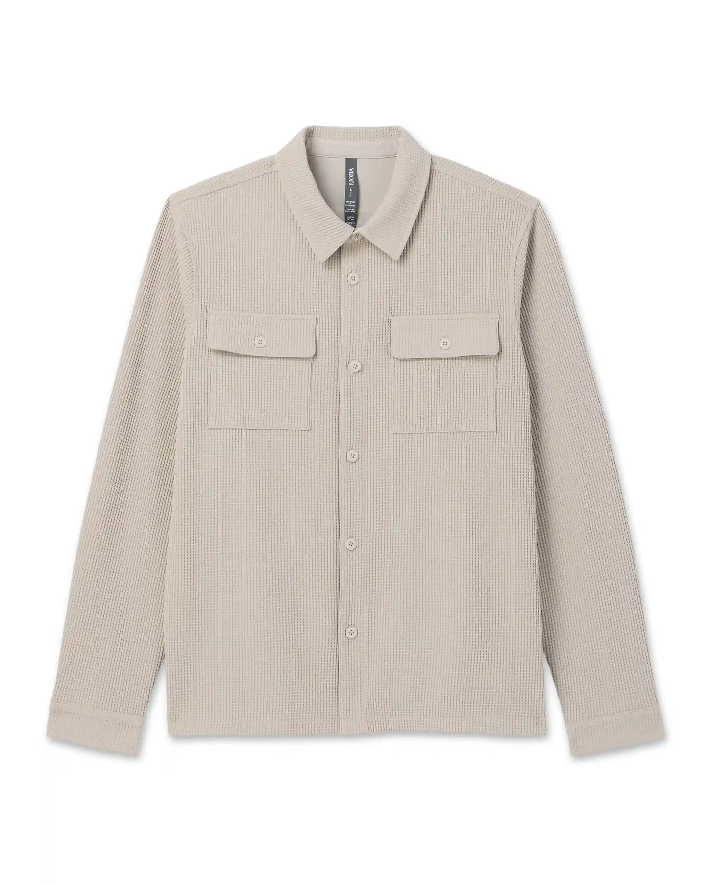 Tech Waffle Shirt Jacket