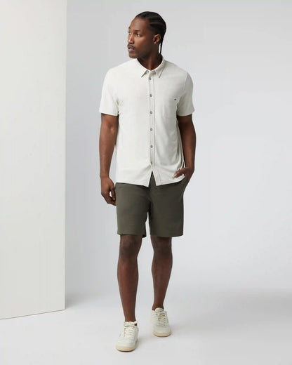 Short-Sleeve Ace Button Down