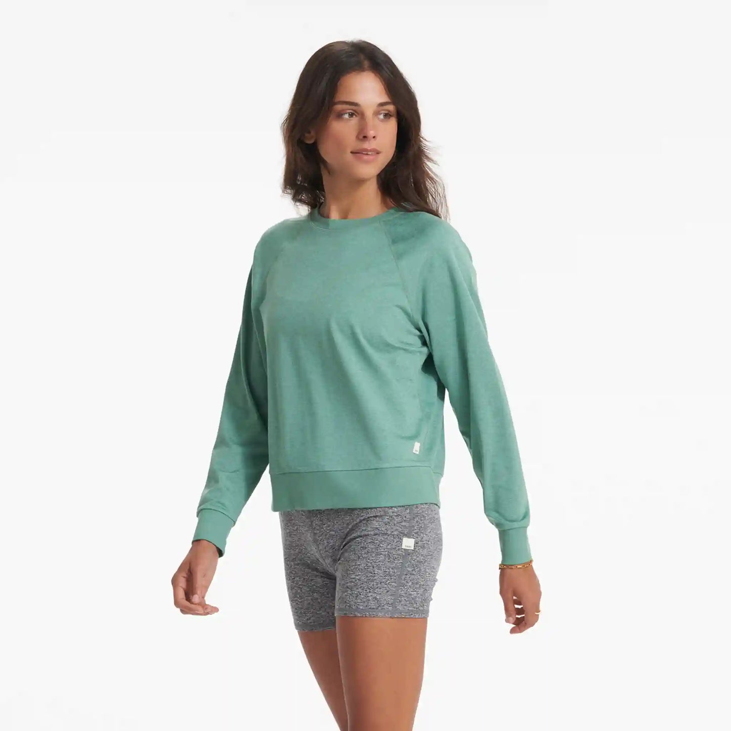 Long-Sleeve Halo Crew