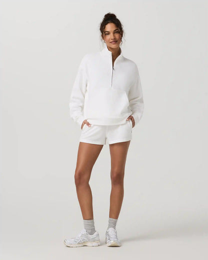Pique Fleece Half Zip