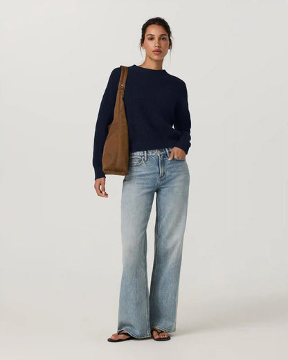 Cotton Waffle Sweater