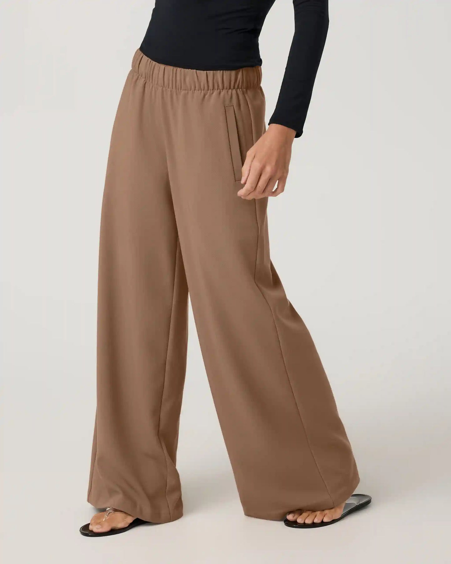 Sander Elastic Waist Trouser