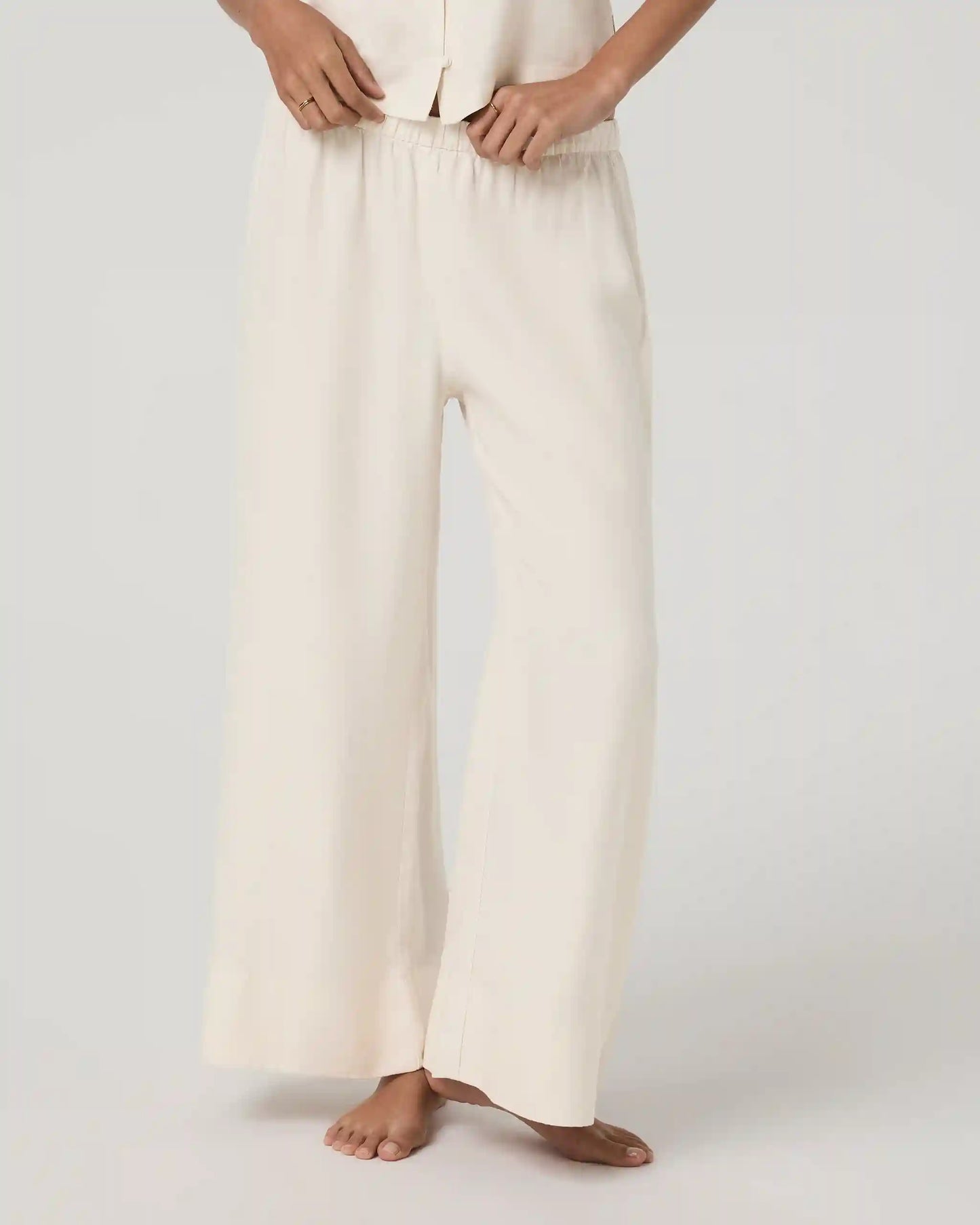 Trestles Twill Crop Wideleg Pant