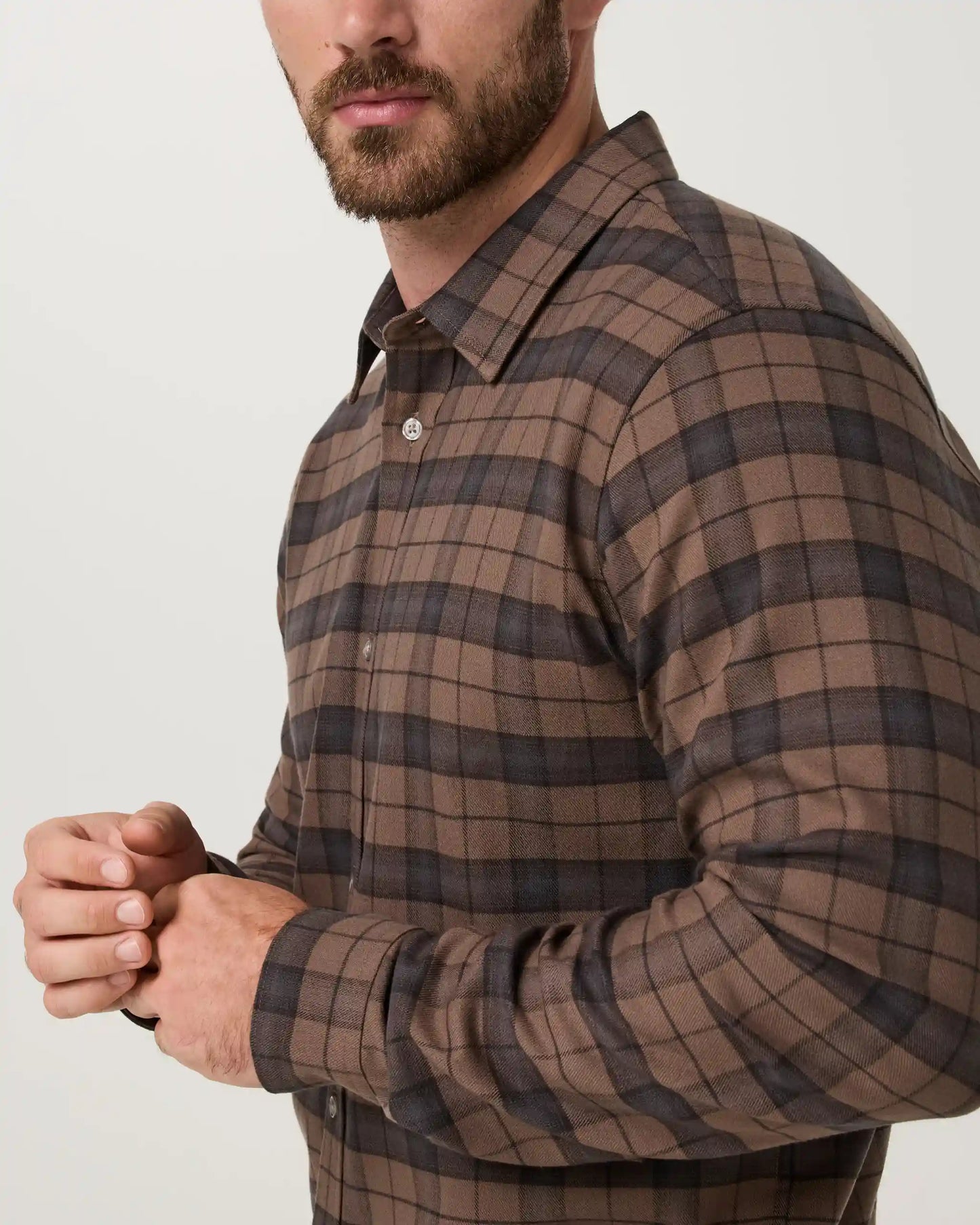 Long Sleeve Midweight Flannel Shirt