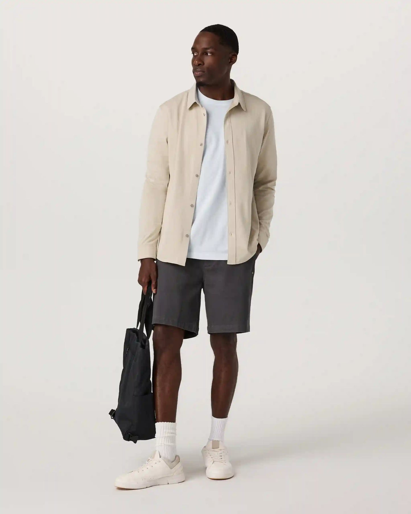 Long Sleeve Knit Oxford Button Down - Classic Fit