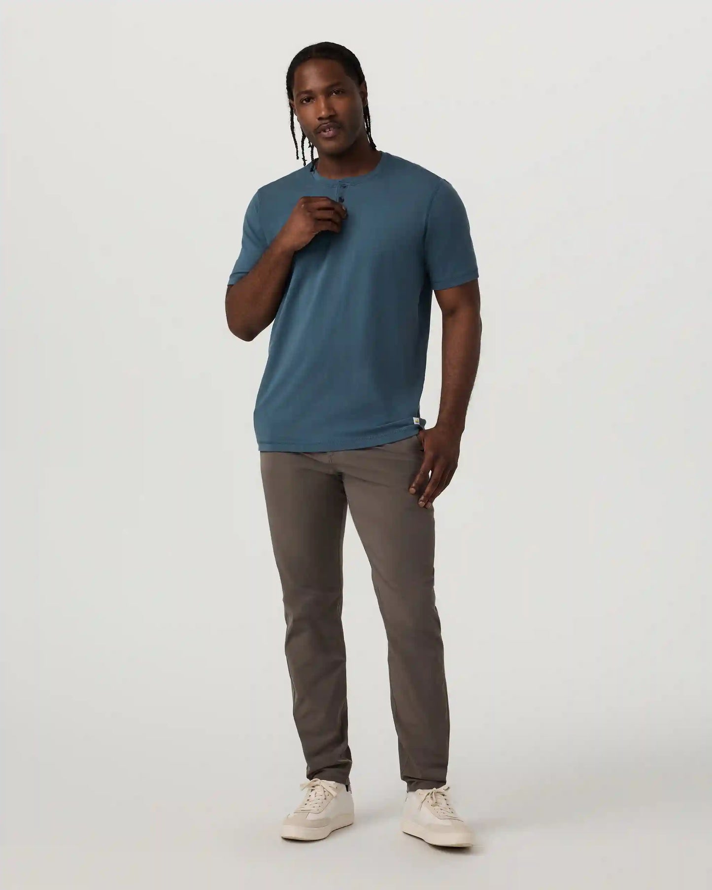 Short Sleeve Tuvalu Henley