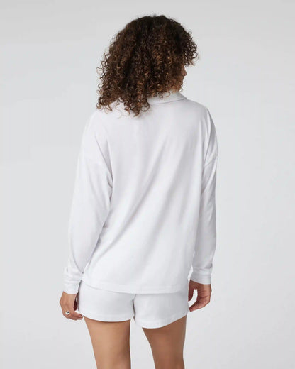 Long Sleeve Sutton Relaxed Polo