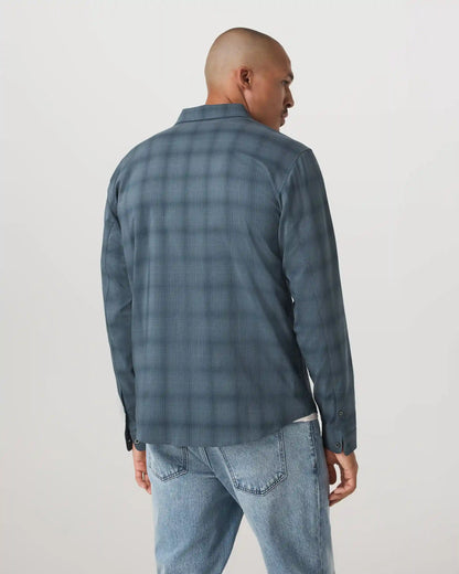 Long Sleeve Plaid Button Down Shirt