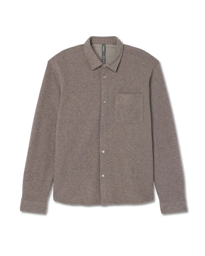 Long Sleeve Altitude Wool Button Down - Relaxed Fit