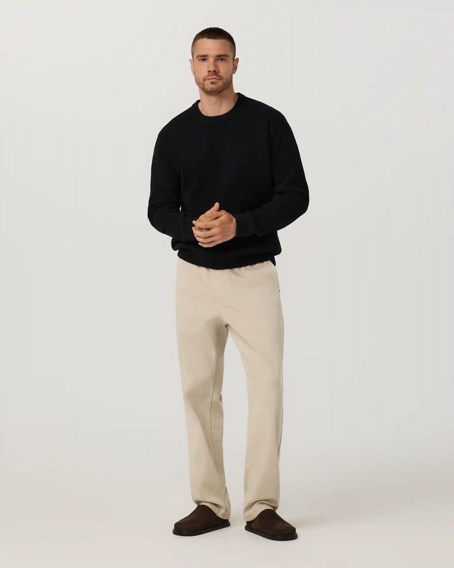 Benton Twill Elastic Waist Pant Relaxed Fit 30"