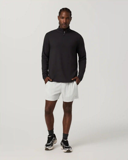 Ponto Half Zip Mock Neck