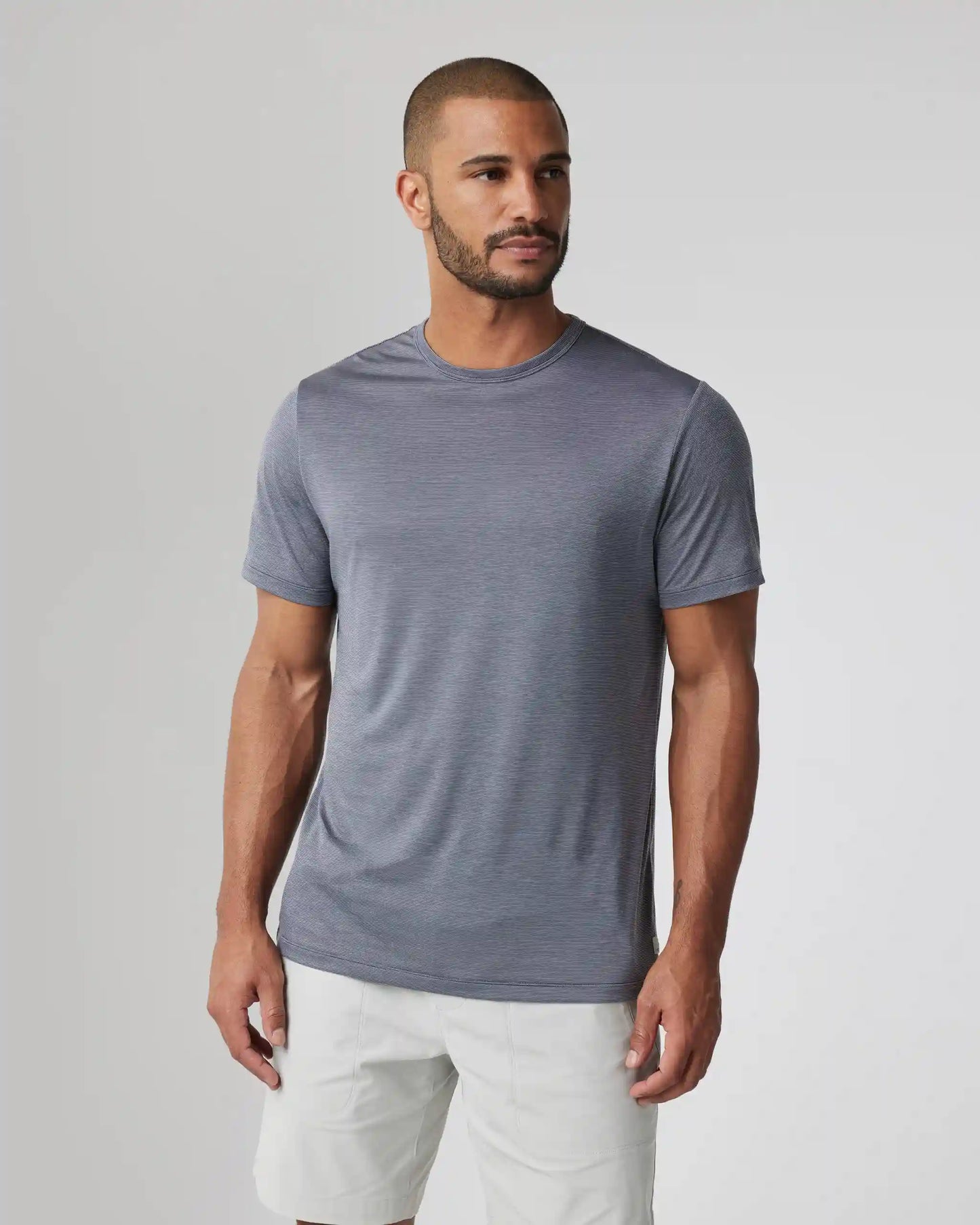Short Sleeve Marina Stripe Tee