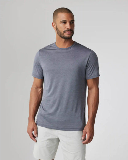 Short Sleeve Marina Stripe Tee